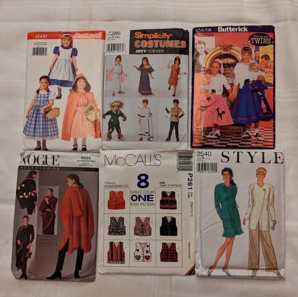New 90's Sewing Patterns